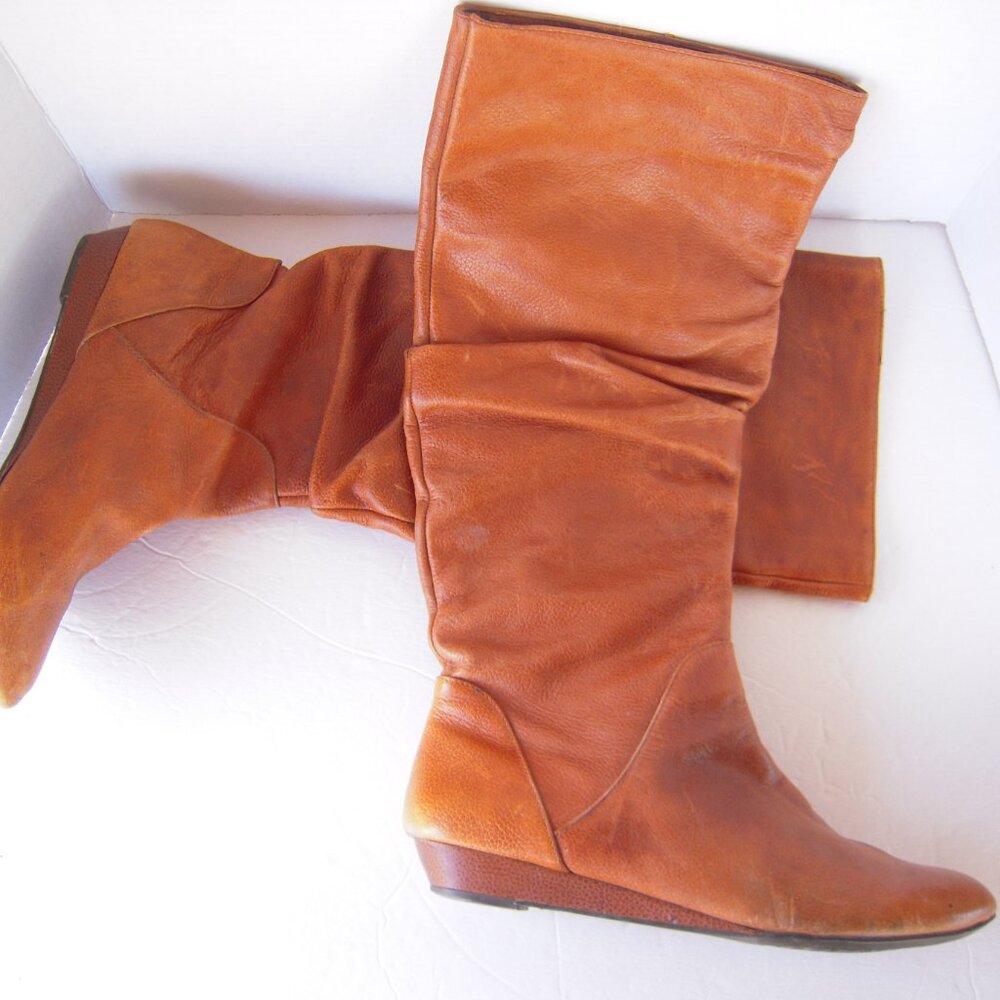 Gianni Bini Leather Riding Boots